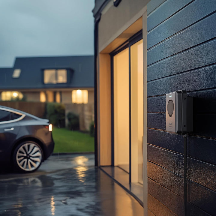 Masterplug EV Wandladegerät für Elektro und Einstecken-Hybridfahrzeuge, Typ 2, Modus 3, Automatische