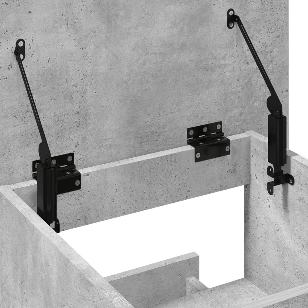 vidaXL Rednerpult, Stehpult mit Rollen Schublade, Mobil Stehtisch Rollbar mit Umrandung, Schreibpult