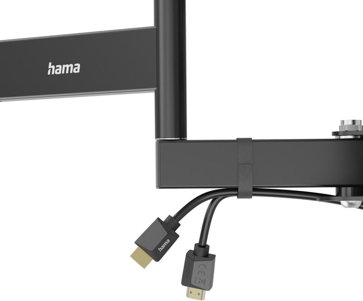 Hama TV Wandhalterung Schwenkbar &amp; Neigbar 32–75 Zoll (81–191 cm) – Vollbeweglich, Ausziehbar, VESA