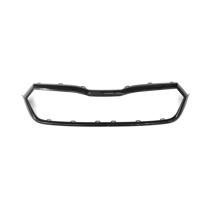 Skoda 5E3853761AF9R Abdeckleiste Kühlergrill Tuning black magic perleffekt