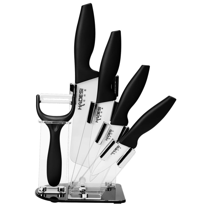 Scharfe Messerset, 6 Stück, Schwarz 6 Schwarz, 6 Schwarz