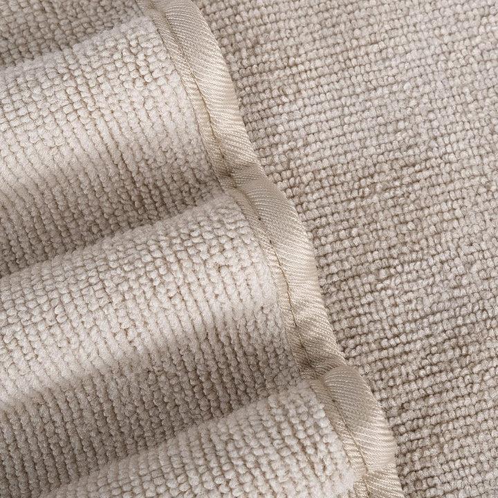 Polyte - Handtuch-Set - schnelltrocknende & fusselfreie Mikrofaser - 6-teilig (Beige), Beige