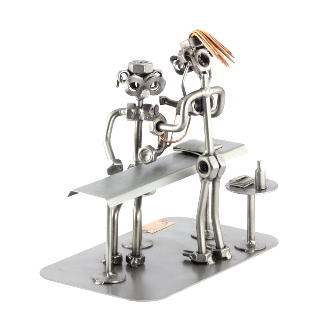 Steelman24 I Schraubenmännchen Arzthelferin I Made in Germany I Handarbeit I Geschenkidee I Stahlfig