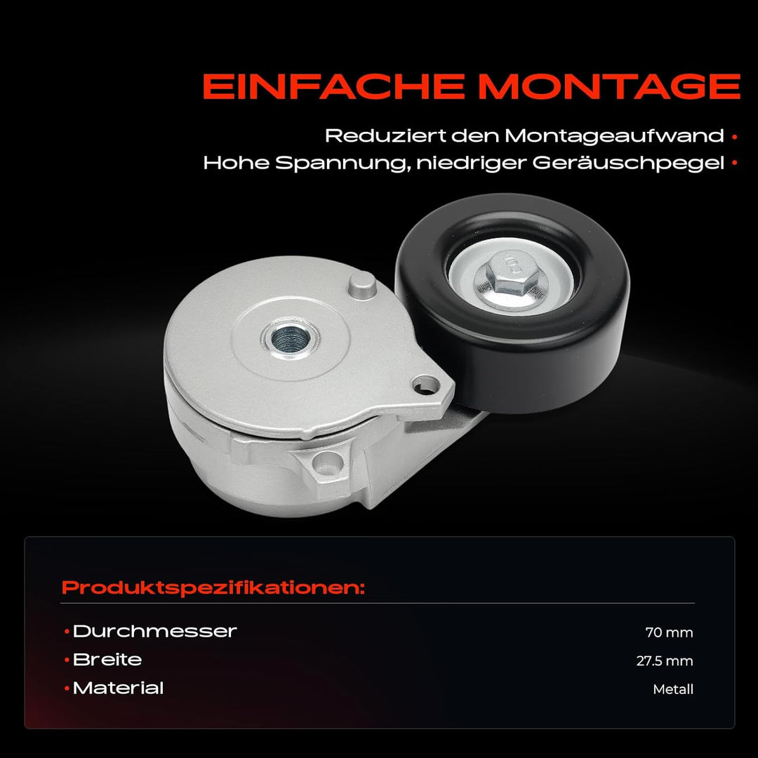Frankberg Riemenspanner Keilrippenriemen für Bluebird Sylphy/Sylphy III Juke Qashqai II Sentra VII X
