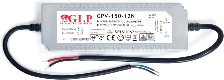 GL Power GPV-150-12 120W 12V 10A LED Netzteil IP67