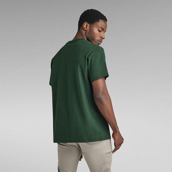 G-STAR Herren Essential Loose R T T-Shirts, Grün (Laub D23471-c784-4287)