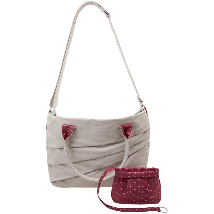 Zwei Tasche Madame MM12, 45 x 32 x 18 cm, ice