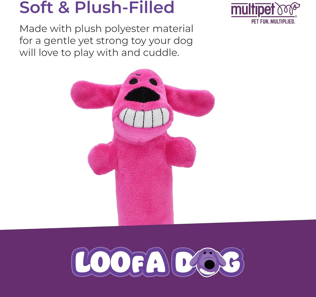 MULTIPET International Original Loofa Dog Mini-Hundespielzeug, 15,2 cm 6", 6"