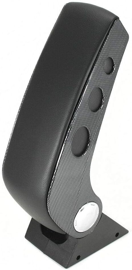 Universal Auto Armlehne Armlehne Mittelkonsole Aufbewahrungsbox Kunstleder Carbon