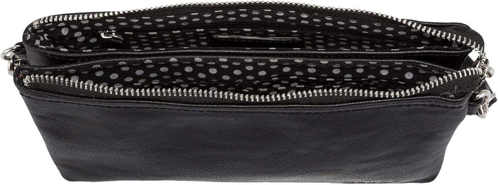 Gabor bags Emmy Damen Clutch Abendtasche Klein 22,5 x 4,5 x 13,5 Schwarz, 22,5 x 4,5 x 13,5 Schwarz