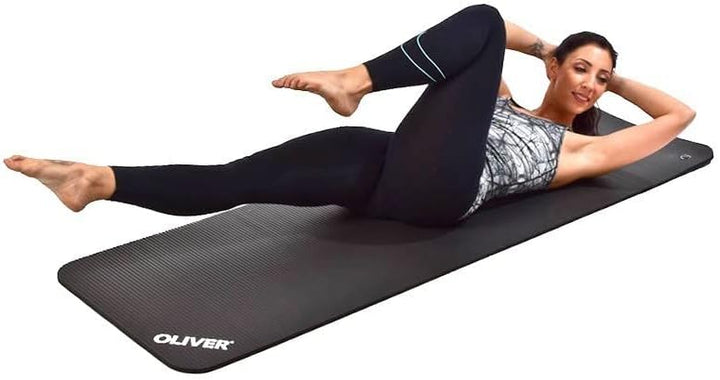 Oliver – 10er Set rutschfeste Sportmatte mit Ösen inkl. Sveltus Wandhalterung zum Aufhängen – Yogama