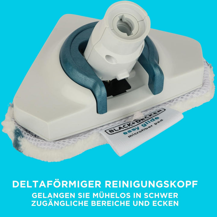 Black+Decker Delta Reinigungsset für Steambuster FSS1600 / SteamMop FSM1621, mit 2 waschbaren Deltap