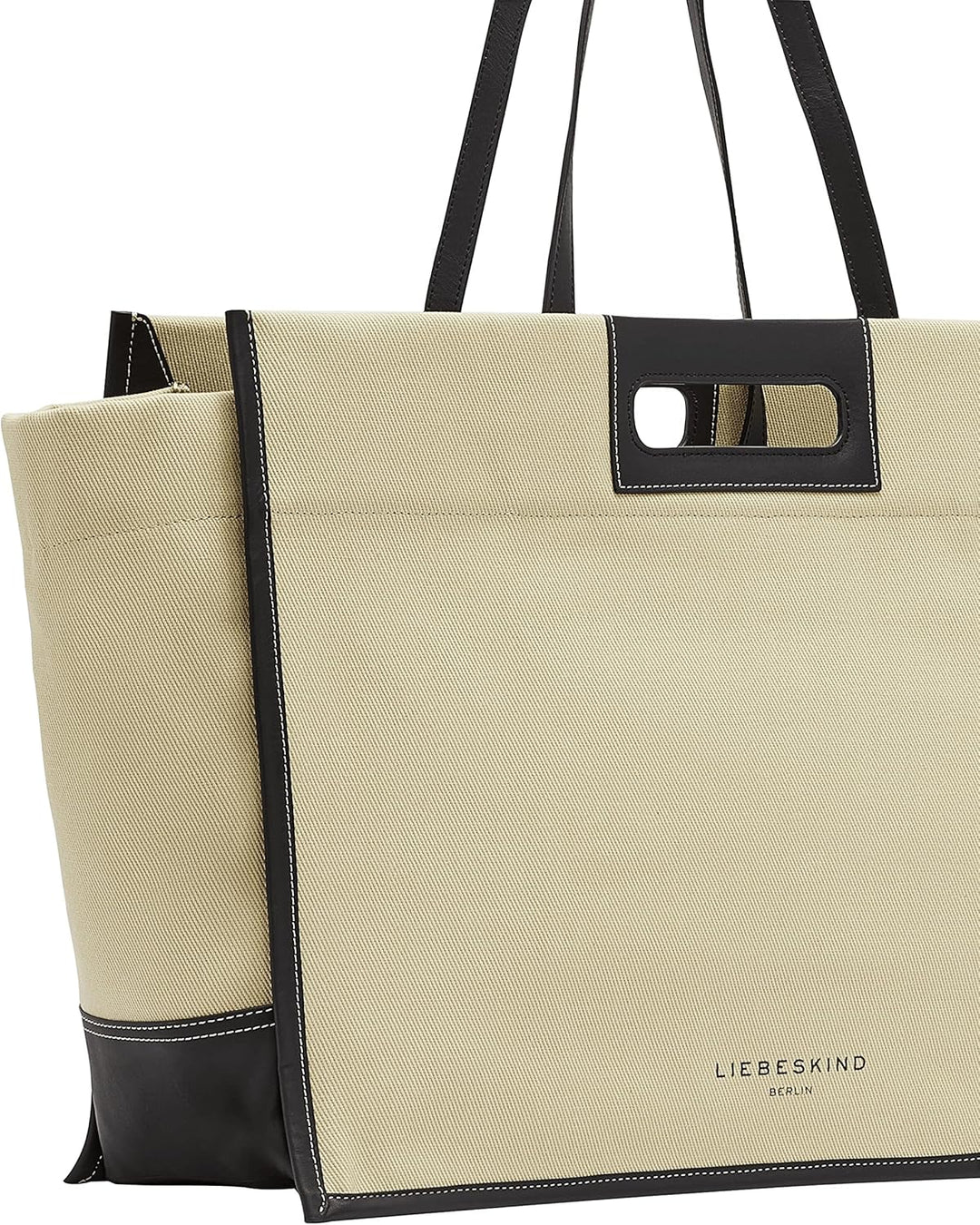 Liebeskind Damen Olivia Shopper XL Warm Beige, Warm Beige