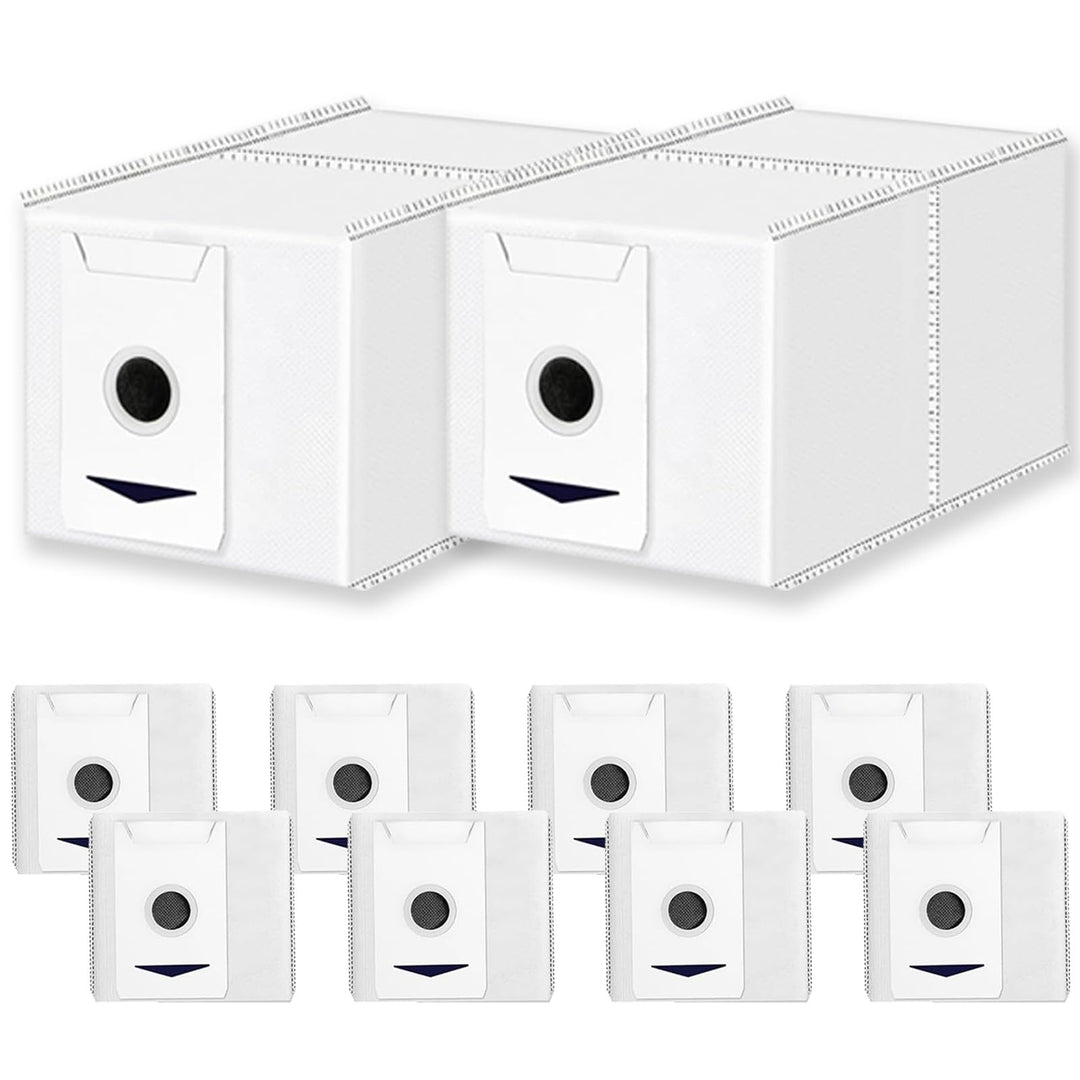 10 Stück Staubbeutel für Ecovacs Deebot T30 Omni/ T30 Pro Omni Roboter Staubsauger, 3L Grosse Kapazi