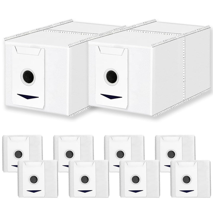 10 Stück Staubbeutel für Ecovacs Deebot T30 Omni/ T30 Pro Omni Roboter Staubsauger, 3L Grosse Kapazi