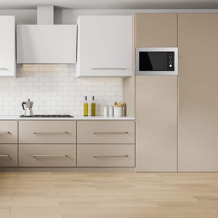 Cecotec Microondas encastrable Digital GrandHeat 2350 Built-In SteelBlack. 900W, Integrable, 23 Litr