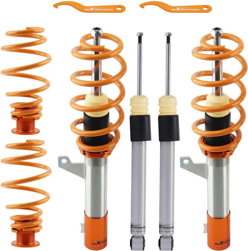 maXpeedingrods Gewindefahrwerk für GOLF 5 für PASSAT 3C /3CC für A3 8P Coilover