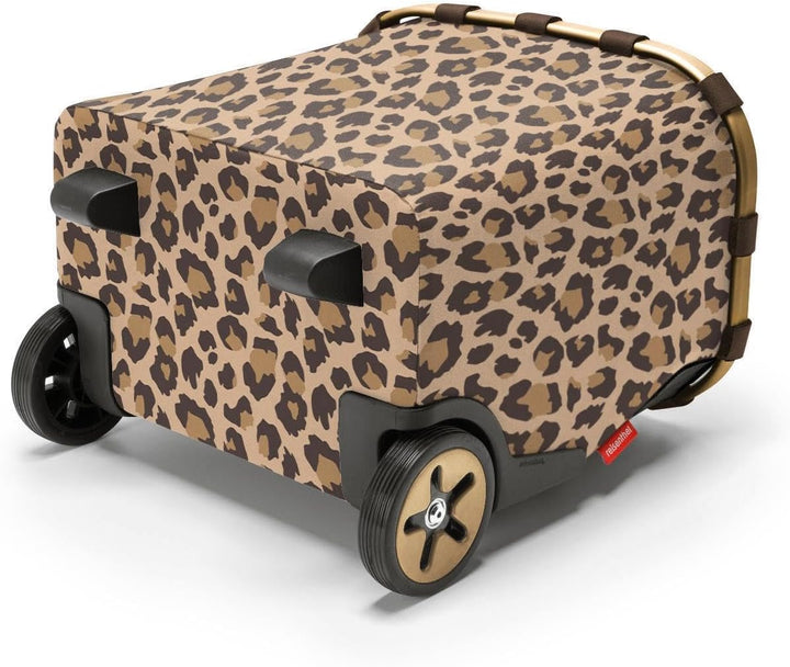 reisenthel carrycruiser Tragbarer Einkaufstrolley mit stabilem Aluminiumrahmen, Schultergurt und her