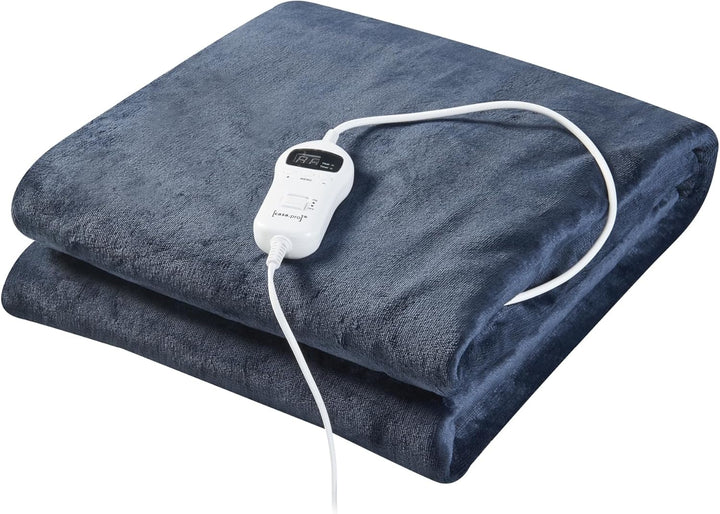[en.casa] Elektrische Heizdecke Archi 200 x 150 cm Wärmedecke mit Abschaltautomatik inkl. Controller