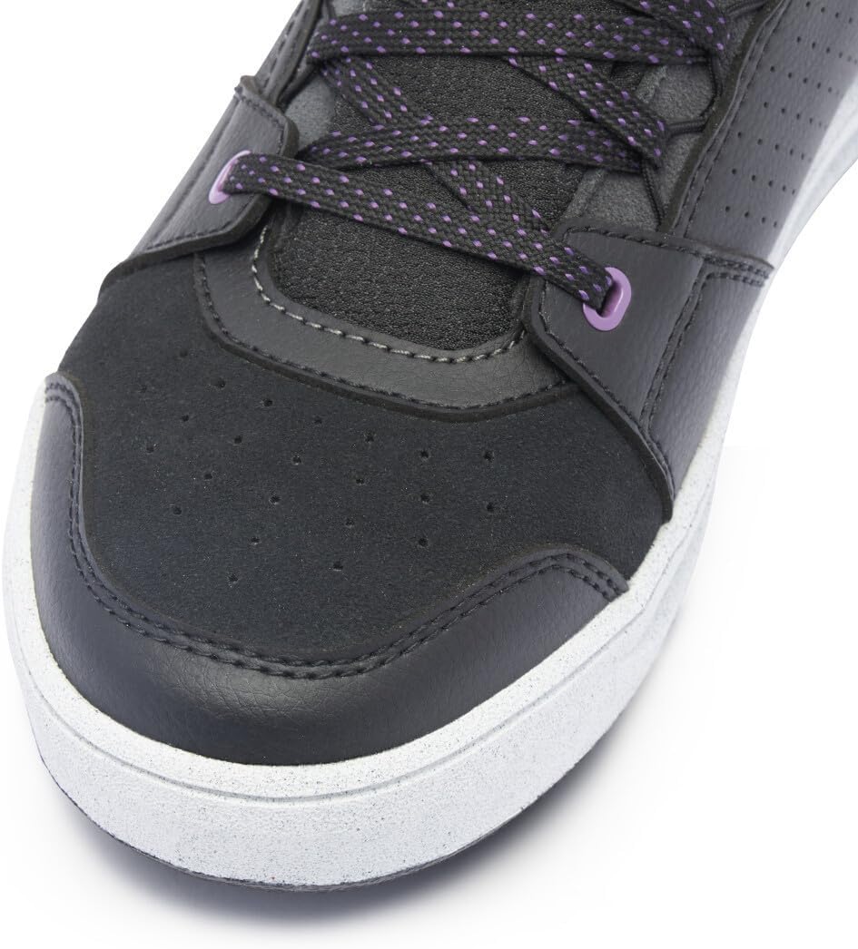 Dainese Damen Suburb D-wp Shoes Wmn wasserdichte Motorradschuhe 40 EU Schwarz Weiss Metall Lila, 40