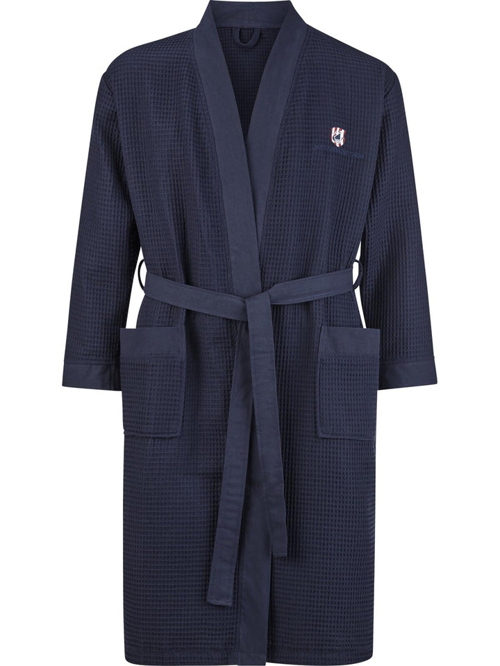 Jan Vanderstorm Herren Bademantel Aretti L Dunkelblau, L Dunkelblau