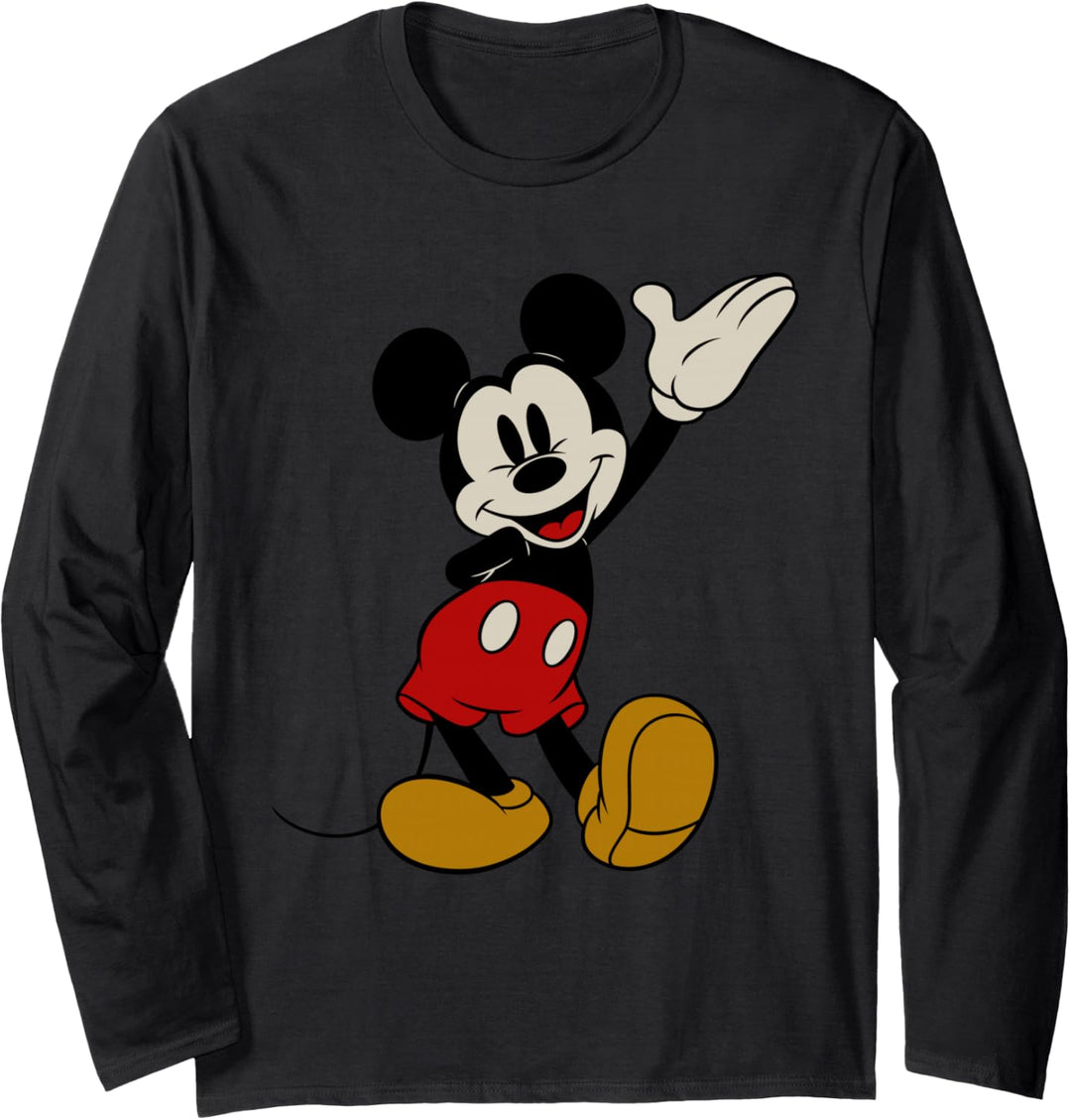 Disney Mickey Mouse Wave Langarmshirt