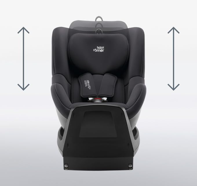 Britax Römer Reboarder DUALFIX PLUS, Inklusive Neugeboreneneinsatz und ISOFIX, für Kinder von 40-105