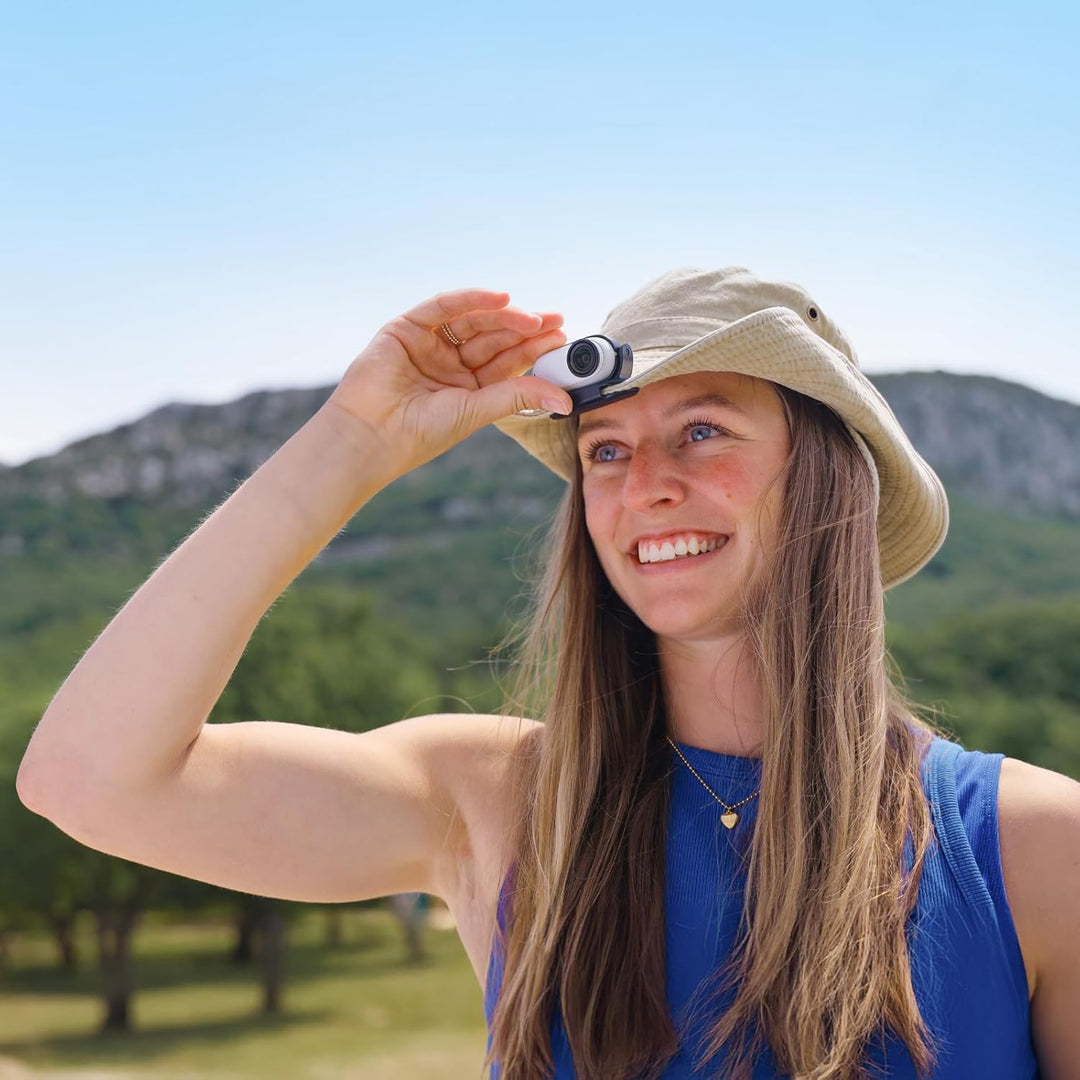 Insta360 GO 3S 64 GB Polarweiss - Tragbare 4K Mini-Kamera, Freihand-POVs, Überall anbringbar, Stabil