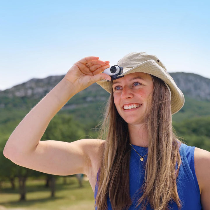 Insta360 GO 3S 64 GB Polarweiss - Tragbare 4K Mini-Kamera, Freihand-POVs, Überall anbringbar, Stabil