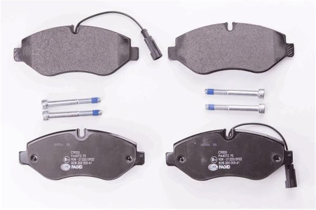 HELLA PAGID 8DB 355 005-611 Bremsbelagsatz - C9005 - Dicke/Stärke: 20.8mm - Bremssystem: Brembo - mi