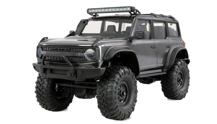 Amewi AMXRock Mini-Caballo Scale Crawler 4WD 1:16 RTR grau inkl. Fernsteuerung, Akku, Ladekabel