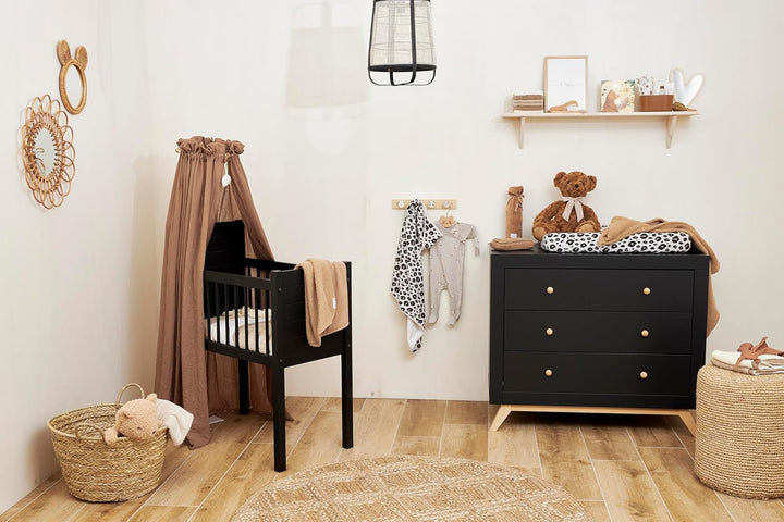 Meyco Baby Uni Betthimmel, Babyhimmel (Baldachin aus Baumwolle und Polyester, geschützte Umgebung, w