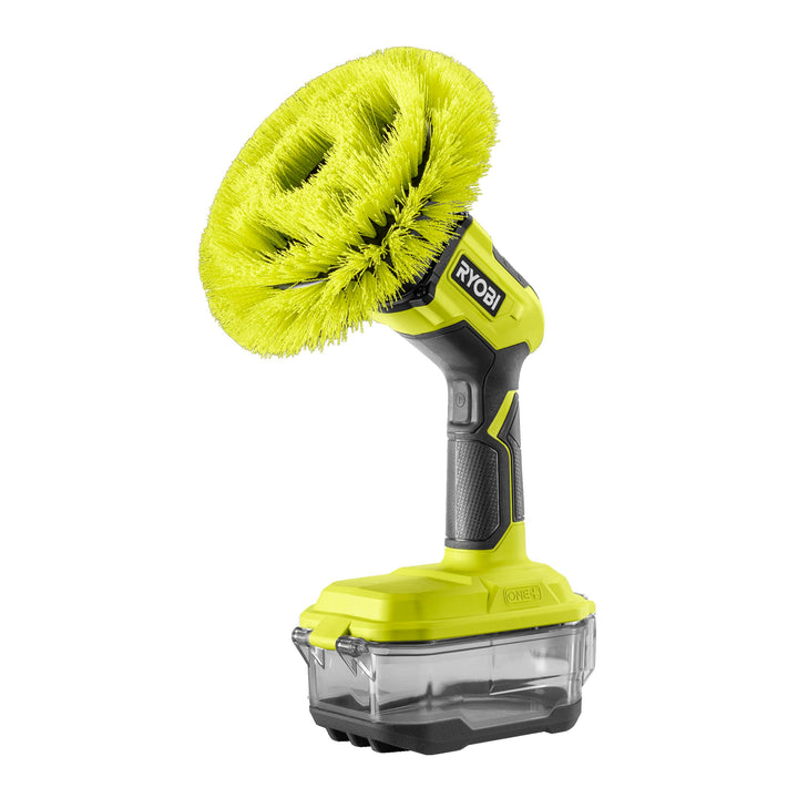 RYOBI 18 V ONE+ Akku-Reinigungsbürste R18CPS-0 (15 cm rotierender Borstenkopf, ohne Akku und Ladeger