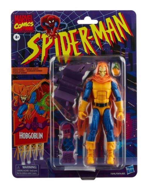 MARVEL Legends Retro Vintage Collection 6" Spider-Man & X-Men (Hobgoblin) 15,2 cm Klassisch, Klassis