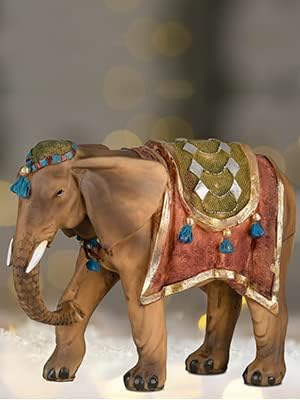 MaMeMi Elefant . Krippentier / Krippenfigur / Zubehör für die Weihnachtskrippe