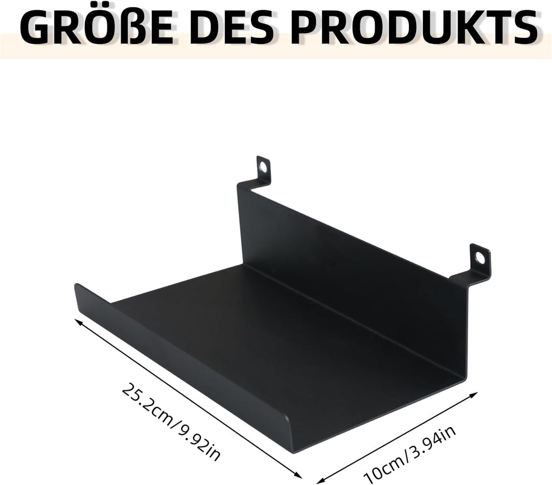 Regal für Akustikpaneele, 17,2 x 10 cm Wandregal für Akustikpaneele Akustikpaneele Zubehör Wandorgan