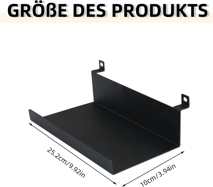Regal für Akustikpaneele, 17,2 x 10 cm Wandregal für Akustikpaneele Akustikpaneele Zubehör Wandorgan