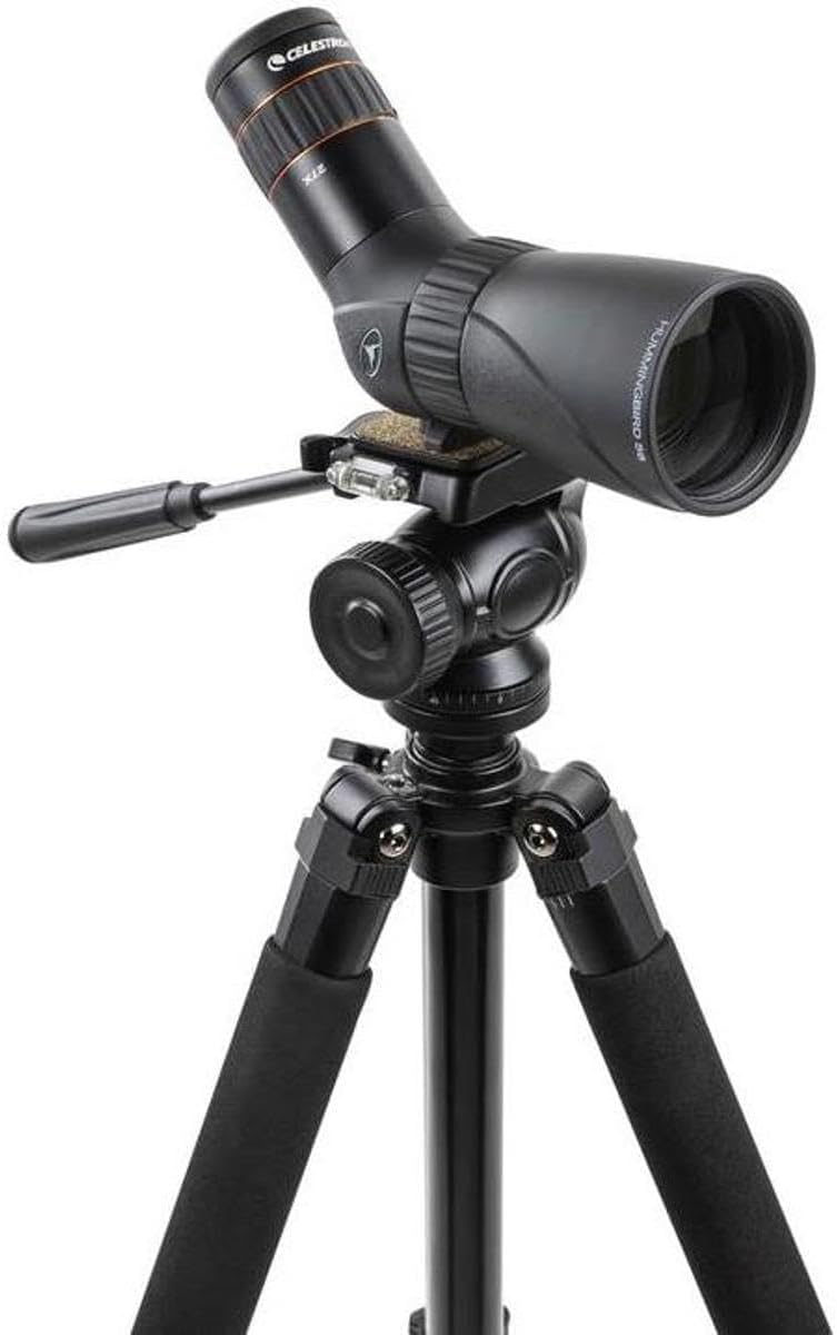 Celestron 52310 Hummingbird Mikro-Spektiv, 9- bis 27-fache Vergrösserung, BaK-4 Prismenglas, Schwarz