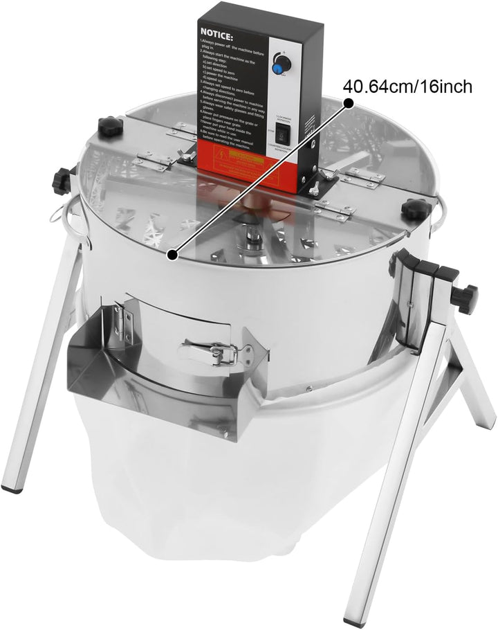16-Zoll Elektrischer Knospenschneider 58W Zwei Antriebsmodi Multifunktional Erntemaschine Einstellba