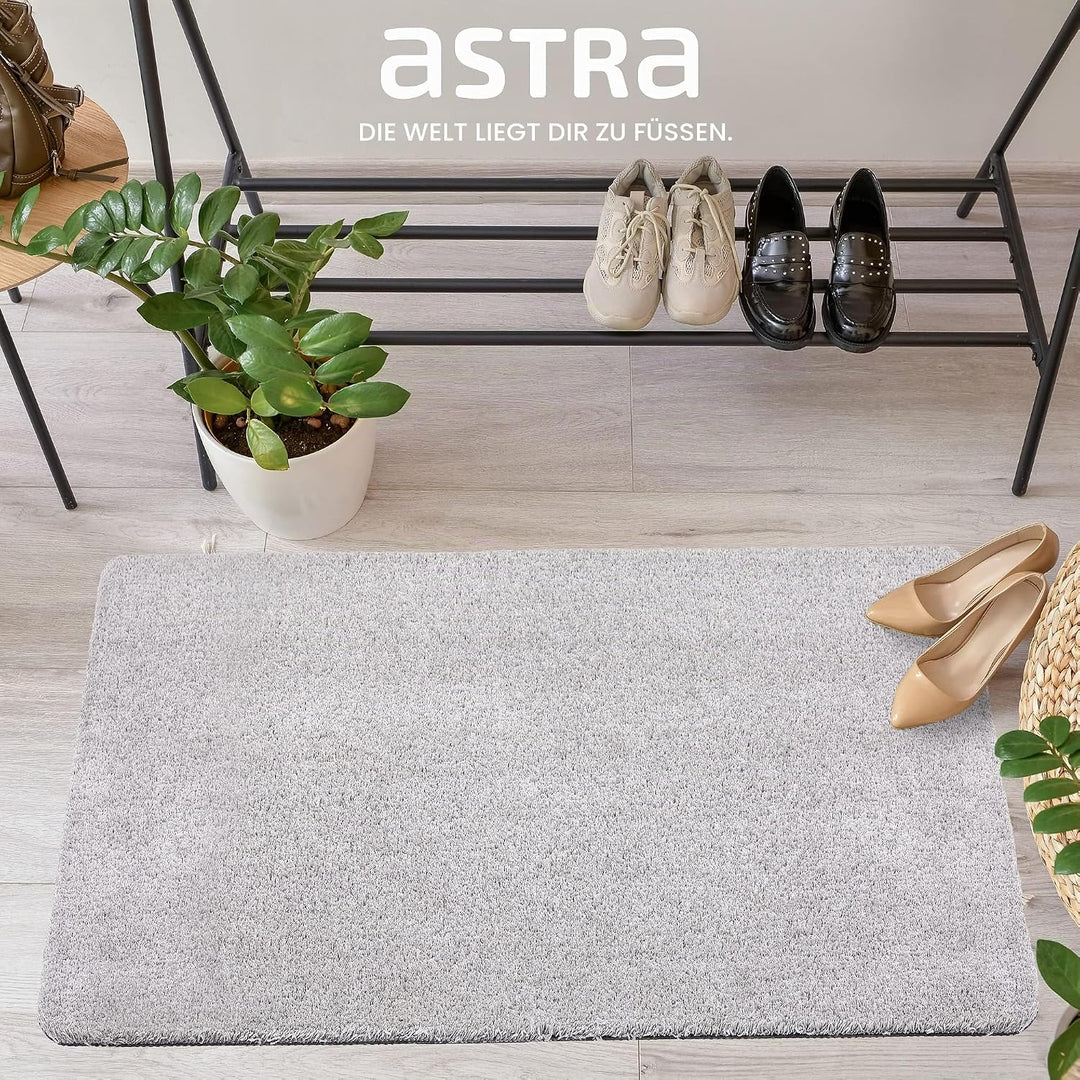 ASTRA Fussmatte innen rutschfest - Pflegeleichte Schmutzfangmatte waschbar - Türmatte PVC-frei Saube