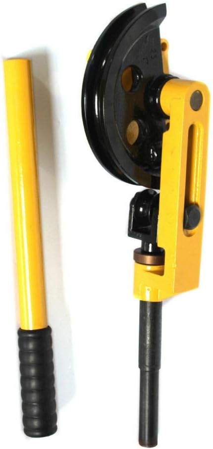 Manuelle Rohrbieger, 10-25mm Rohrbiegegerät Handrohrbieger Handbiegemaschine mit 7 Matrizen für Meta