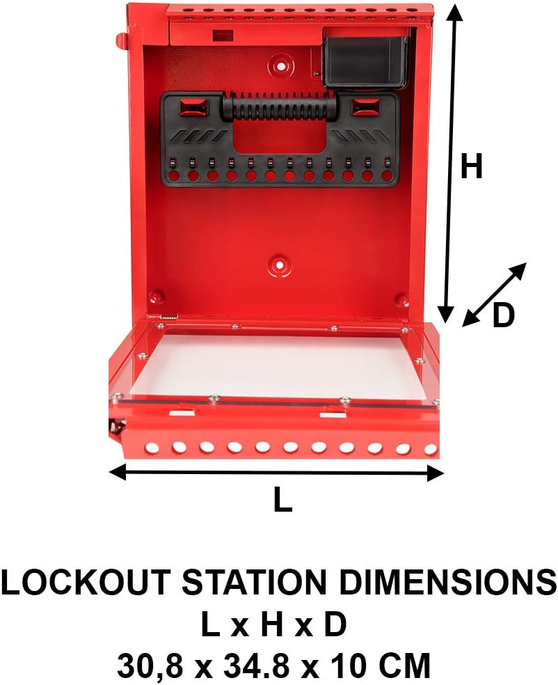 Master Lock Signalkasten für Gruppe [Wandbefestigung] – Sicherheit, Verdampfer – S3502
