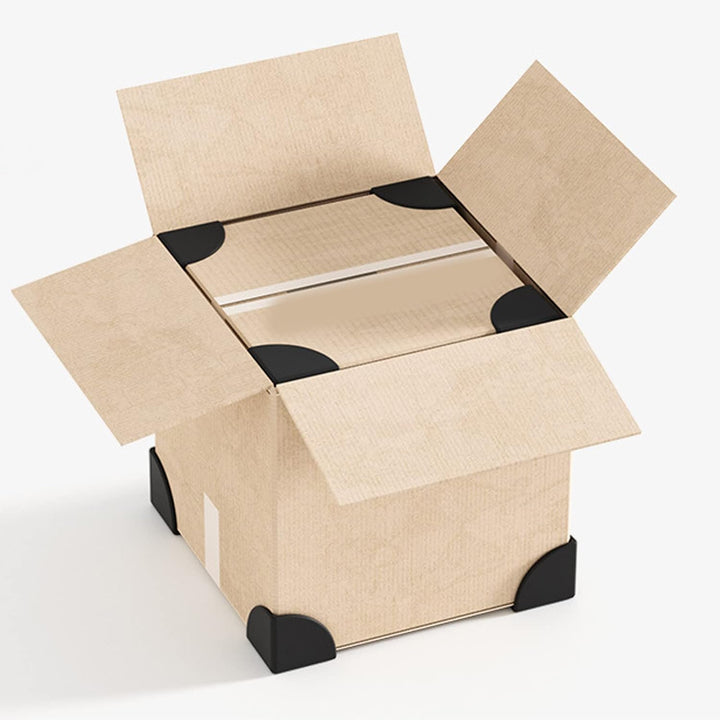 20 Stück Silikon Ecke Schutz für Schreibtisch, Fenster, Möbel - Anti Kollision, Rand Schutz Schwarz,