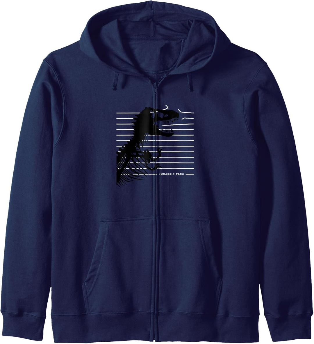 Jurassic Park T-Rex Skeleton Breaking The Fence Kapuzenjacke