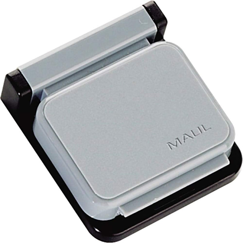 Magnetclip S, 10 St./Ktn. grau, grau