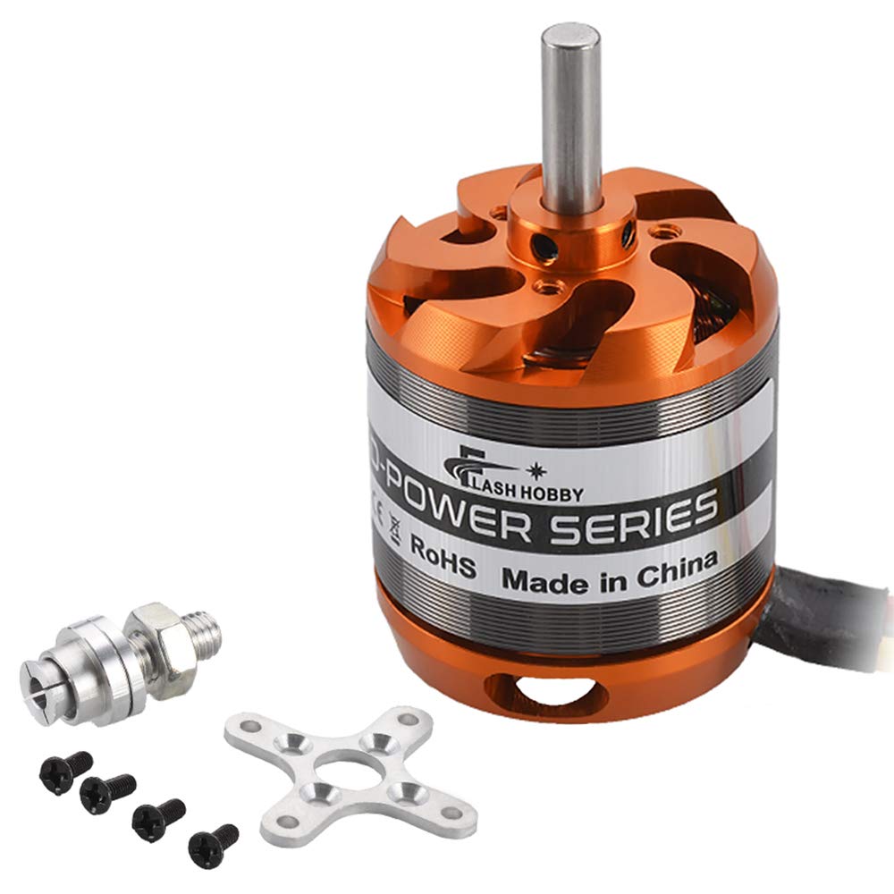 FlashHobby D3542 1000 KV bürstenloser Aussenlaufmotor für Mini-Multicopter RC Flugzeug (1000 kV) 100