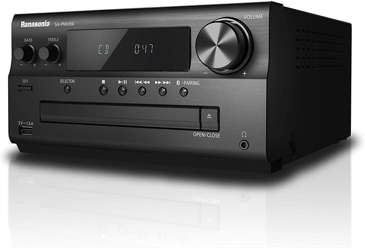 Panasonic SC-PMX94EG-K Micro HiFi System (120 W RMS, Digital DAB+, CD, UKW , Bluetooth, USB, AUX) sc