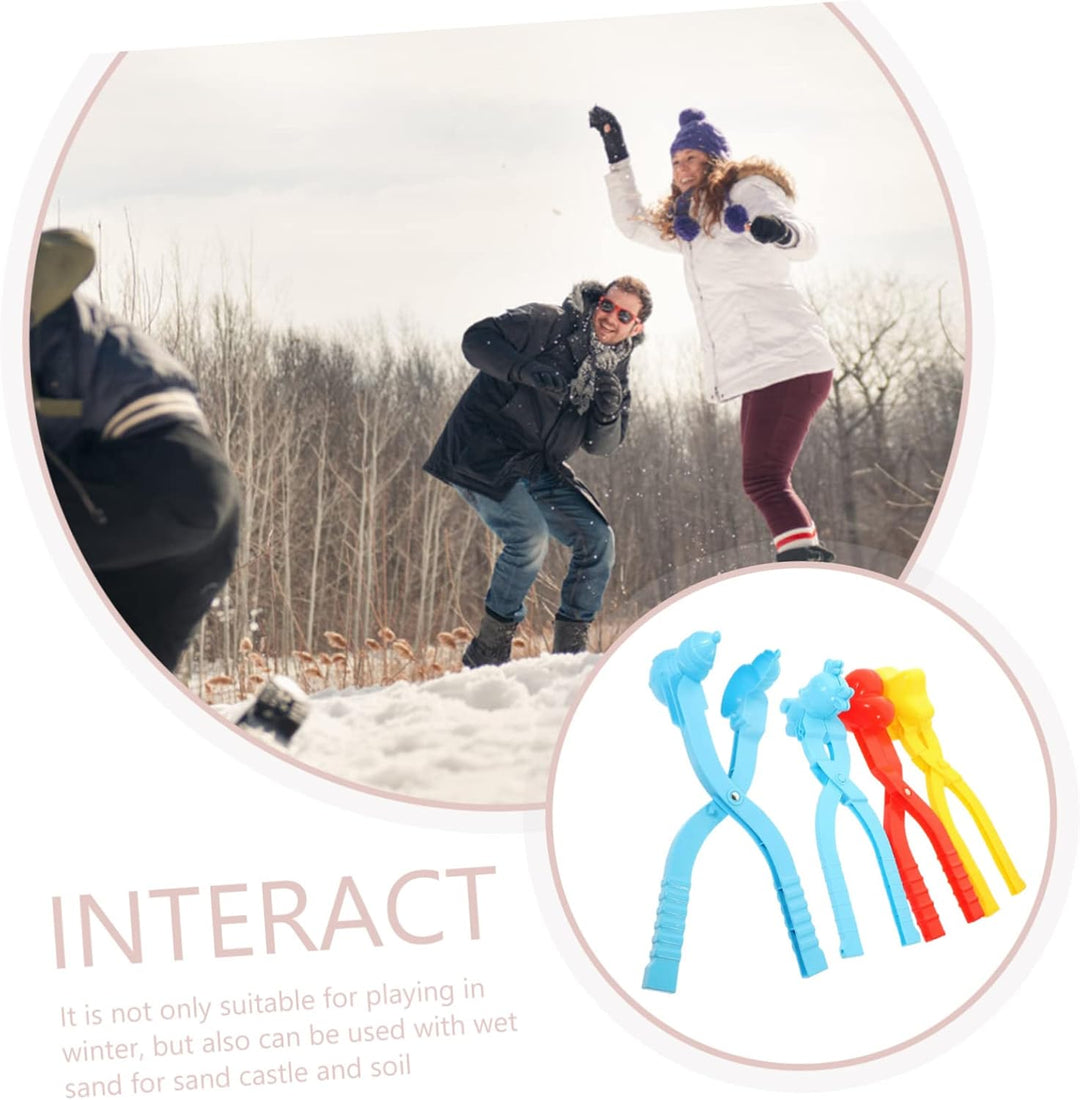 Supvox 4stücke Schneeballformer Für Junge Mädchen Im Winter Mit Klemme Zum Einfachen Herstellen Von