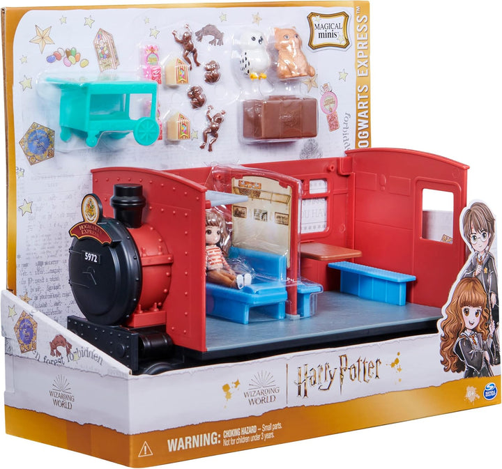 Spin Master Wizarding World Harry Potter - Hogwarts Express Zug Spielset mit Hermine Granger und Har