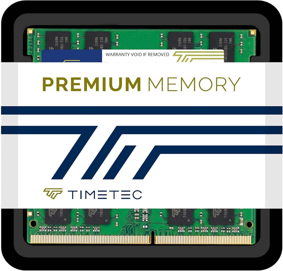 Timetec 32GB KIT (2x16GB) DDR4 3200MHz (DDR4-3200) PC4-25600 Non-ECC Unbuffered 1.2V CL22 2Rx8 Dual